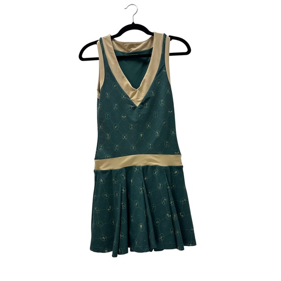 WeWoreWhat Dresses & Skirts - WeWoreWhat Womens Green Tennis Golf Active Dress Pleated Skirt XS Forest Tan